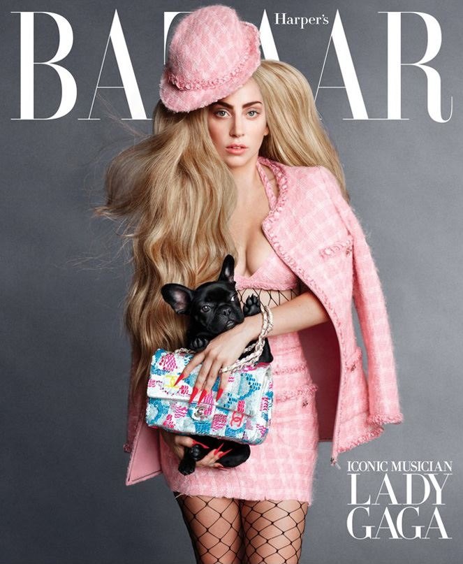 Lady Gaga攜愛犬Asia登上《Harper’s Bazaar》9月號特輯，與時尚大帝Karl Lagerfeld對話 7