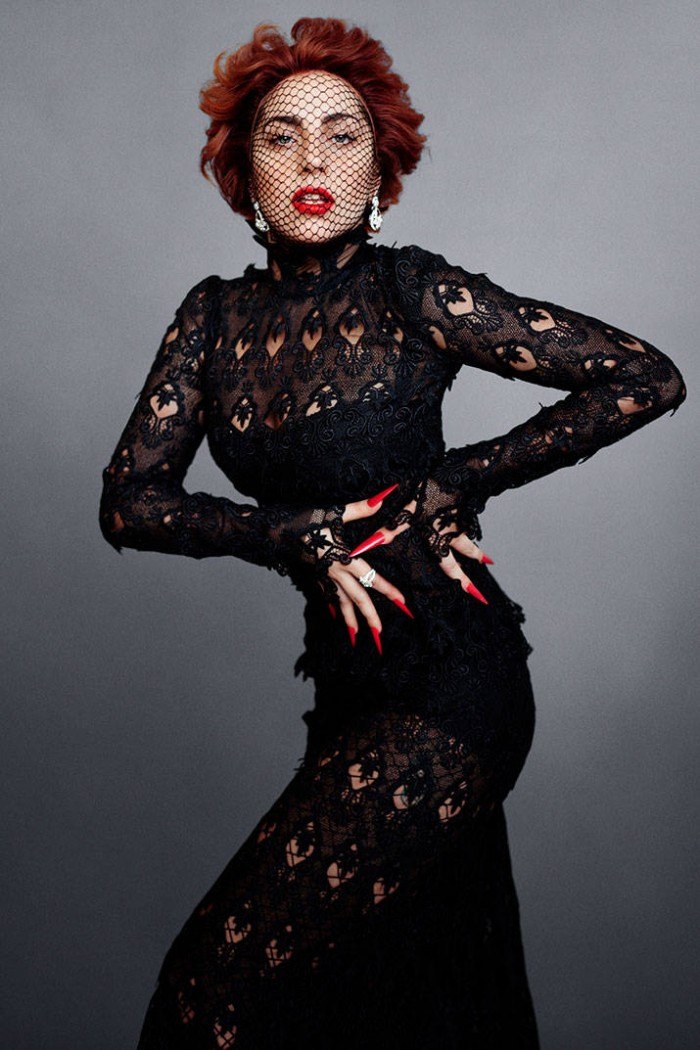 Lady Gaga攜愛犬Asia登上《Harper’s Bazaar》9月號特輯，與時尚大帝Karl Lagerfeld對話 11