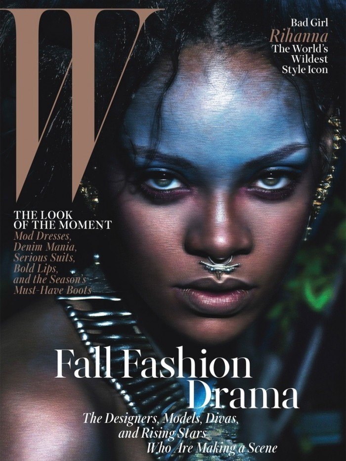 小天后Rihanna的時尚版圖再擴張，登上《W》雜誌9月刊封面 16