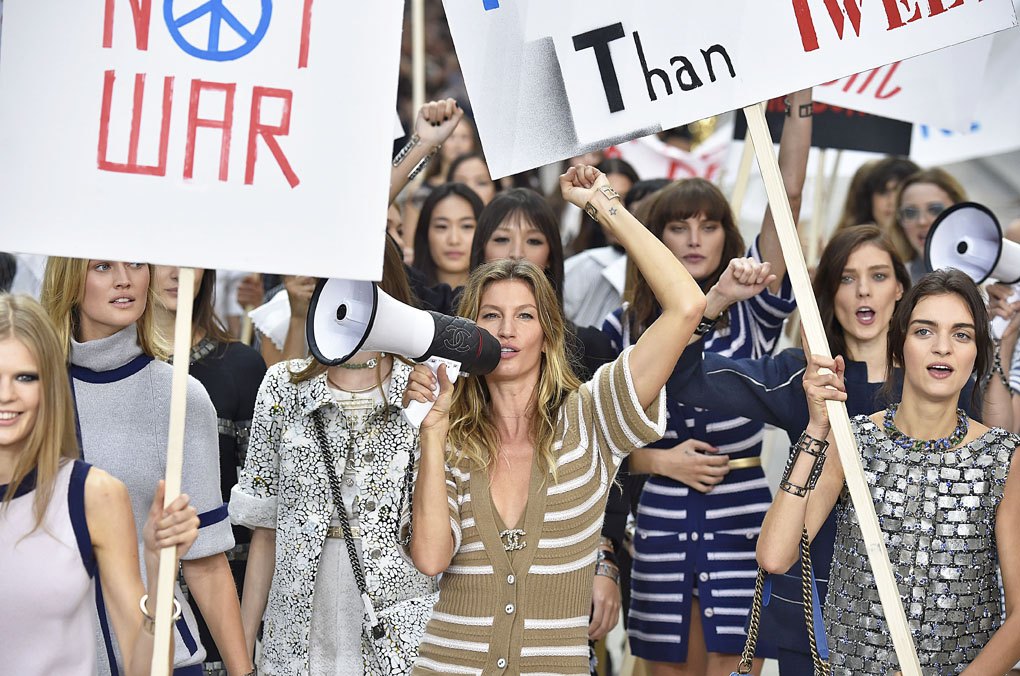 Chanel Paris Fashion Week Spring Summer 2015 Sept-Oct 2014