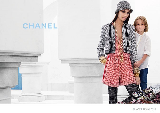 JOAN SMALLS LOUNGES FOR CHANEL CRUISE 2015 CAMPAIGN 6