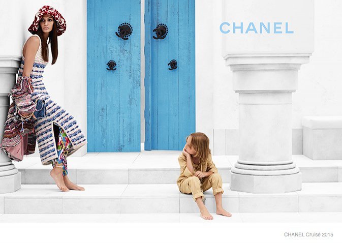JOAN SMALLS LOUNGES FOR CHANEL CRUISE 2015 CAMPAIGN 7