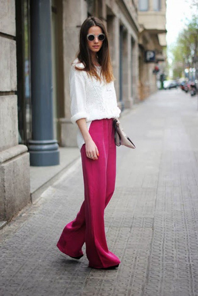 wide leg trousers style 9