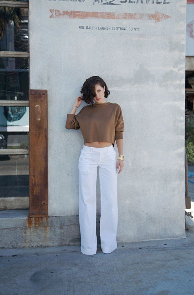wide leg trousers style 13