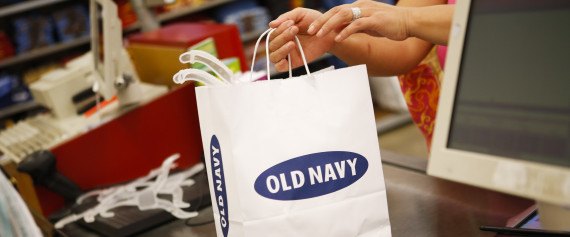 Shoppers At An Old Navy Store Ahead Of Consumer Comfort Figures