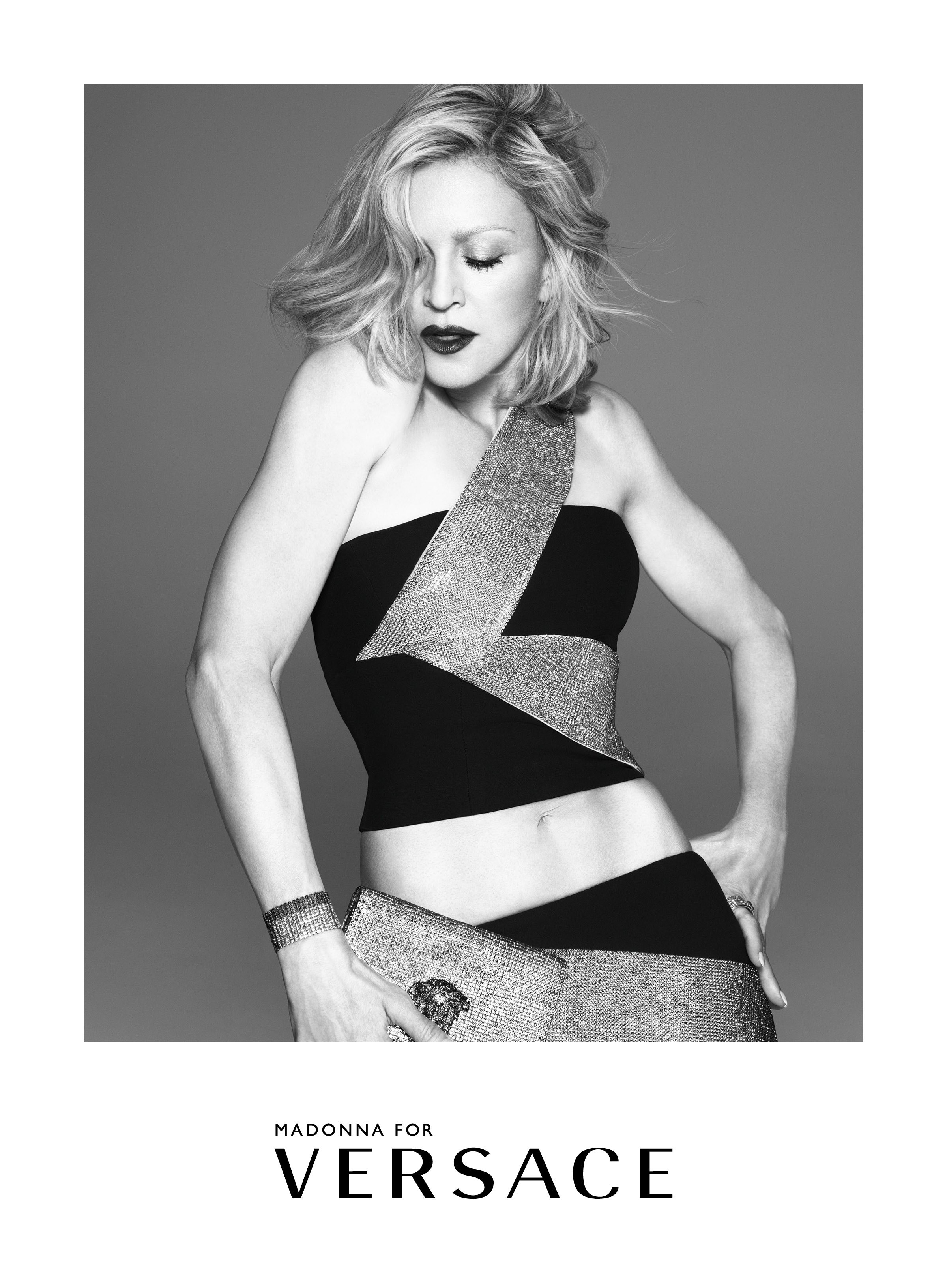 流行教母Madonna時隔10年，再度為Versace廣告代言人 2