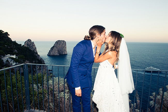 The Stylish Couple's Capri Coastline Wedding Is A Must-See 9