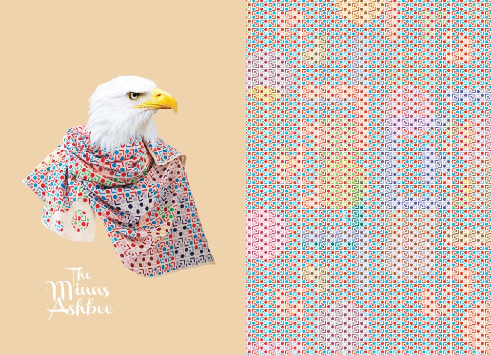 讓這些鳥兒告訴你絲巾有多美！設計師Natasha Coverdale為Blazon發想的創意廣告 11