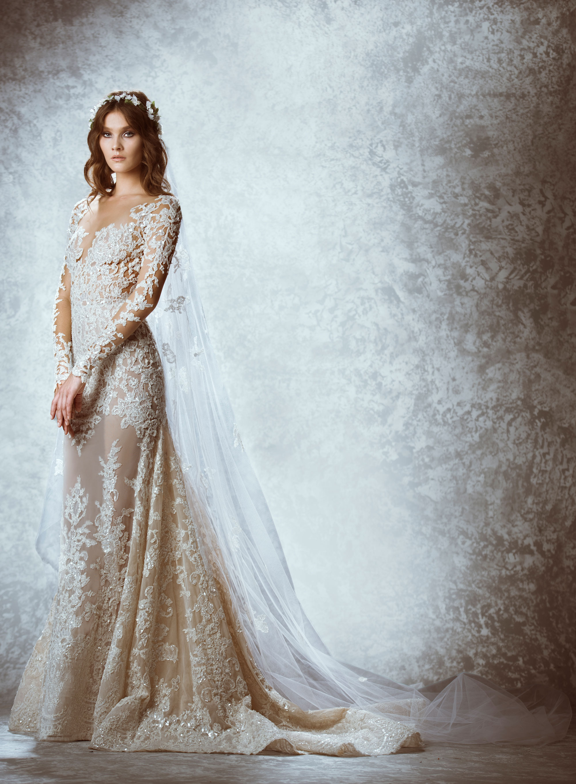 集浪漫与性感於一身,zuhair murad 2015秋冬婚纱系列