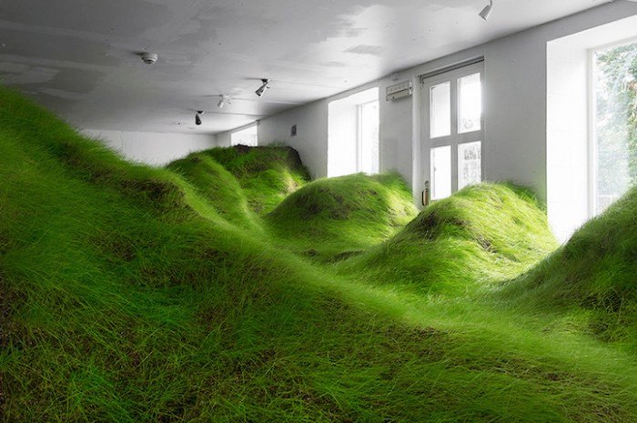 充滿香甜綠茵草地及連綿山丘的畫廊：挪威藝術家Per Kristian Nygård 3