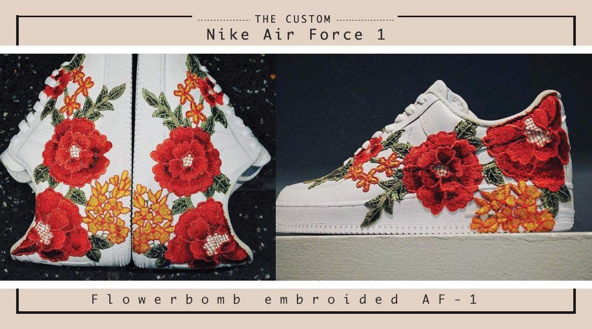 nike air force 1 flowerbomb