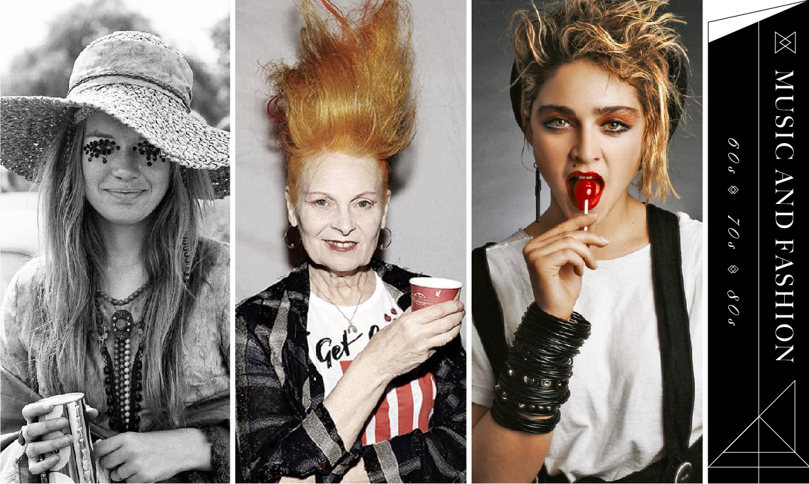 時尚歷史課 回顧60 70 80年代 音樂與時尚碰撞出的服裝革命 The Femin