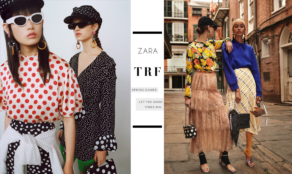 跟上今年春天的流行趨勢：Zara 釋出TRF 