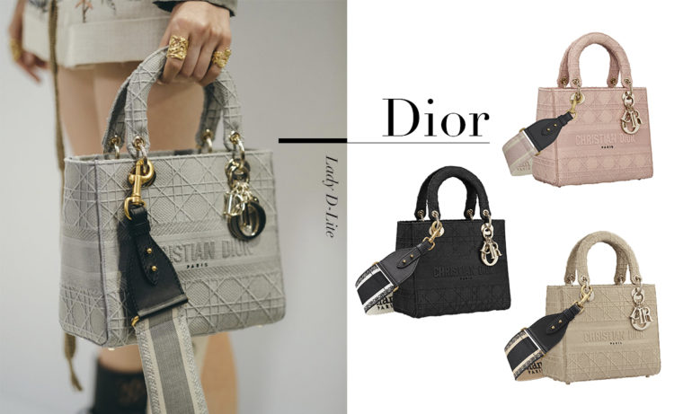 續寫與lady Dior 相遇的千百種故事 首度採用帆布材質 Dior 全新lady D Lite 手袋 The Femin